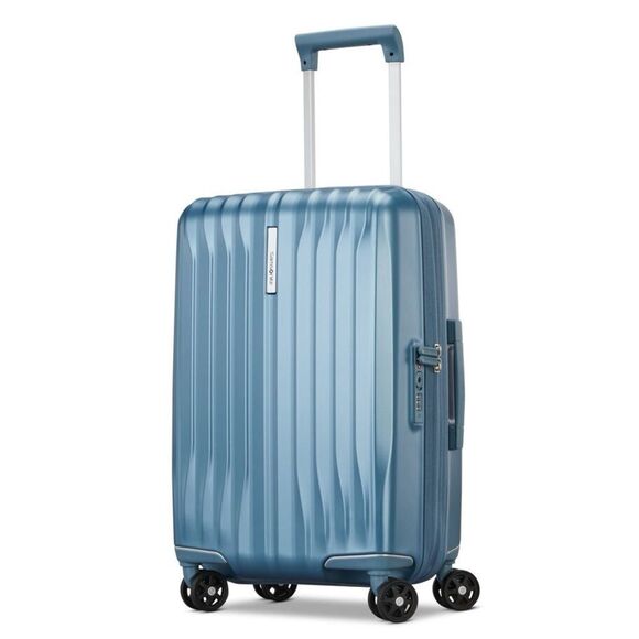 Samsonite Uplift HS 22" Carry-on Spinner, luggage travel bag elemental blue - Picture 1 of 15